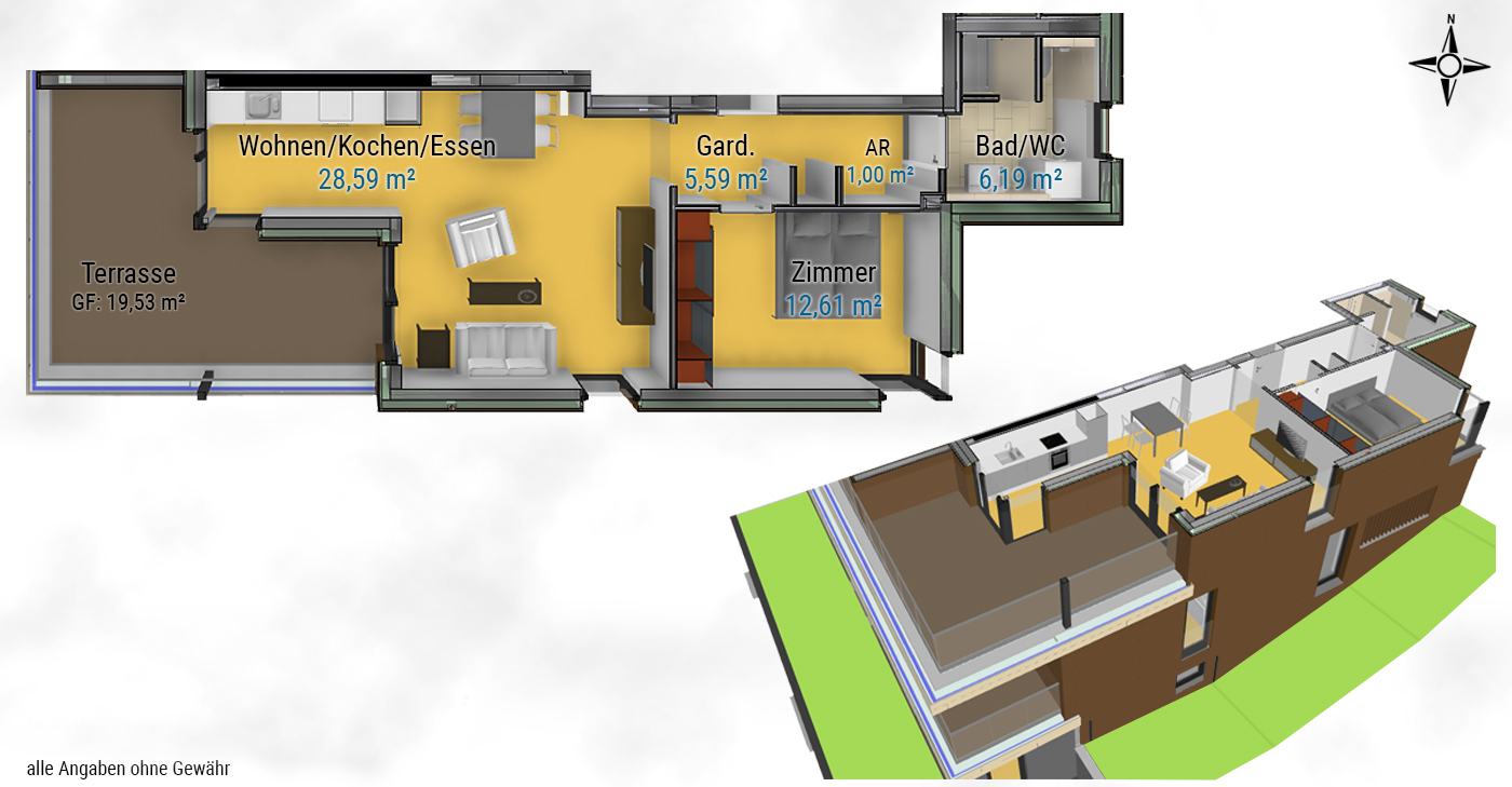 Grundriss Suite Silvretta