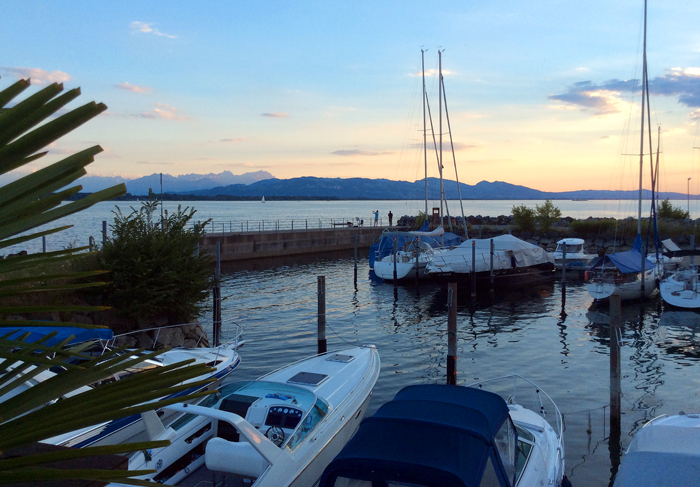 Bodensee in unmittelbarer Nähe